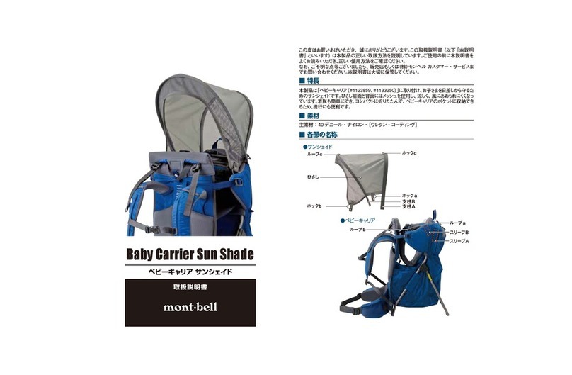 mont-bell 1123859 user manual