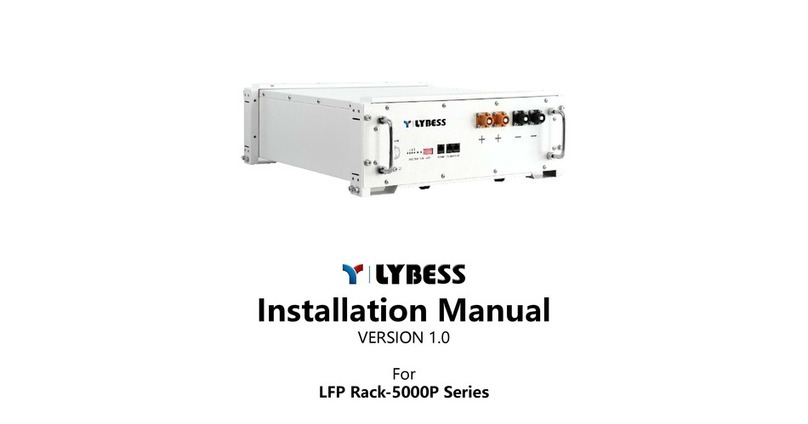 LYBESS LFP Rack-5000P Series User manual