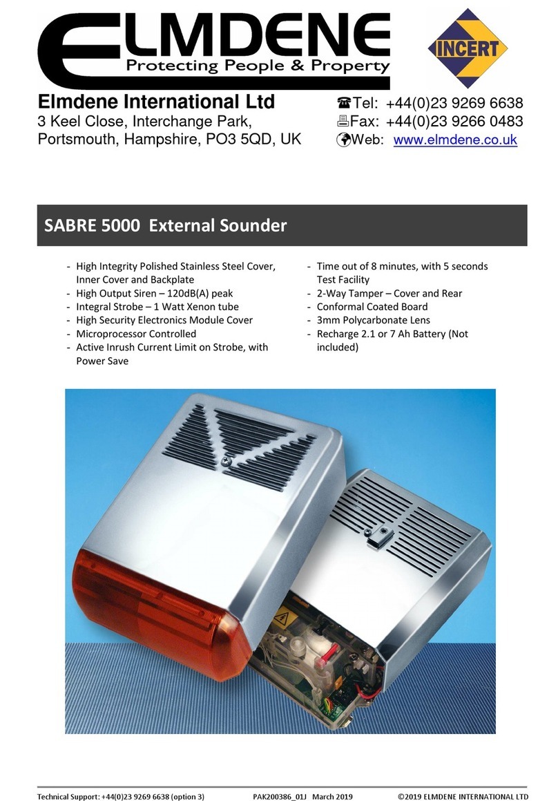 Elmdene SABRE 5000 manual