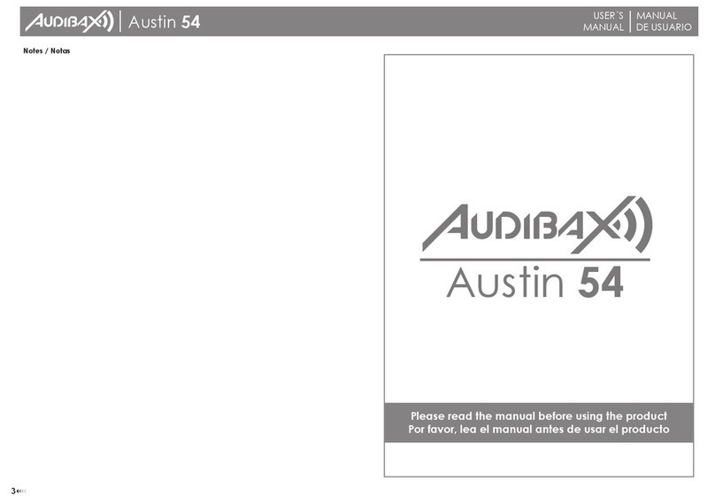 Audibax Austin 54 user manual