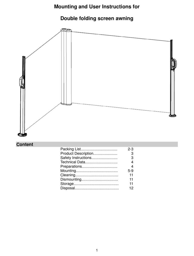 Metalcraft GR-4100 Mounting and user instructions