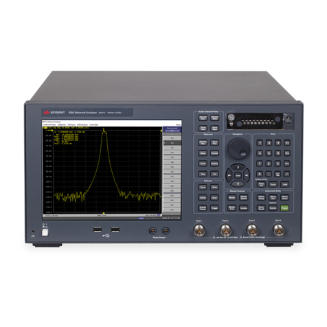 Agilent Technologies E5071C User manual