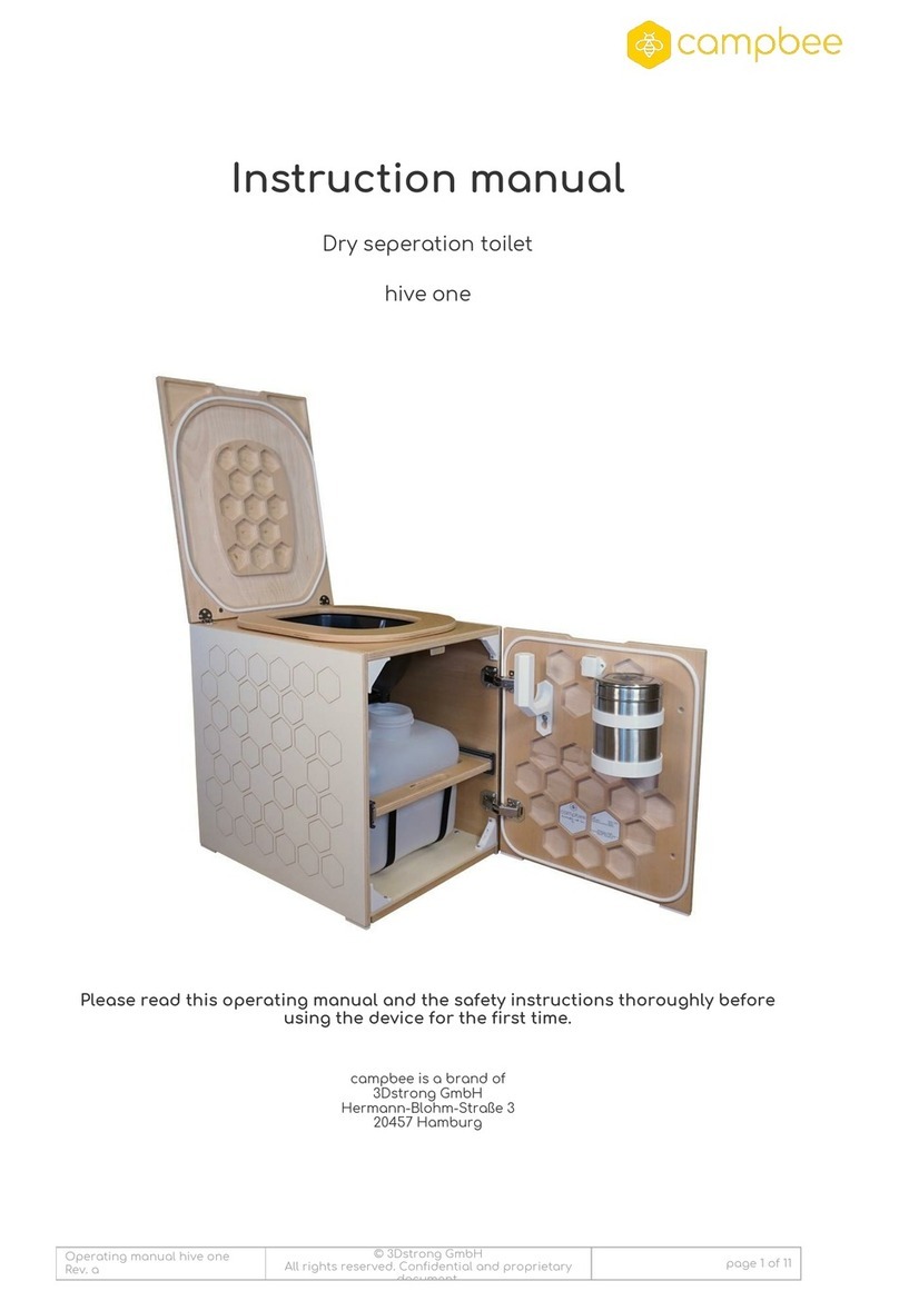 3Dstrong campbee hive one instruction manual