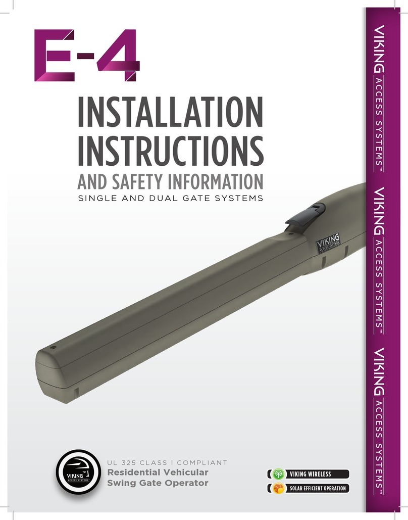 Viking E-4 User manual