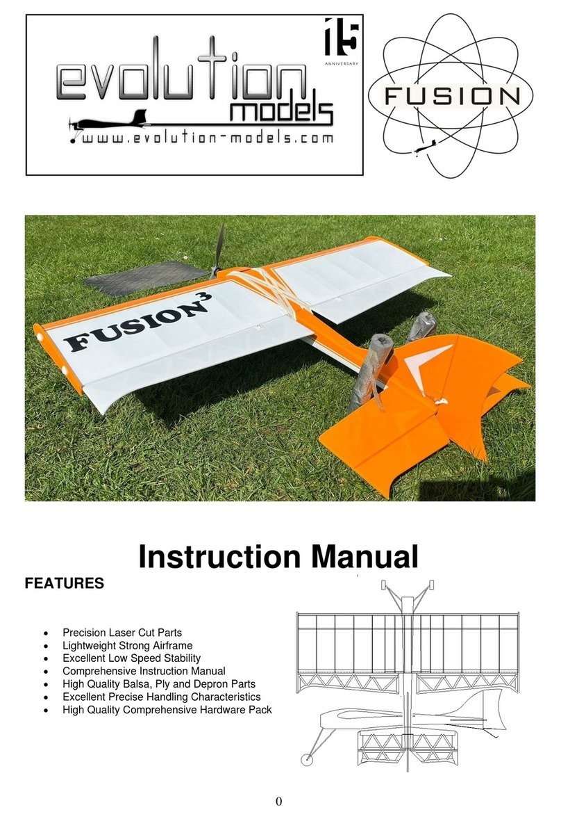 evolution models FUSION3 instruction manual