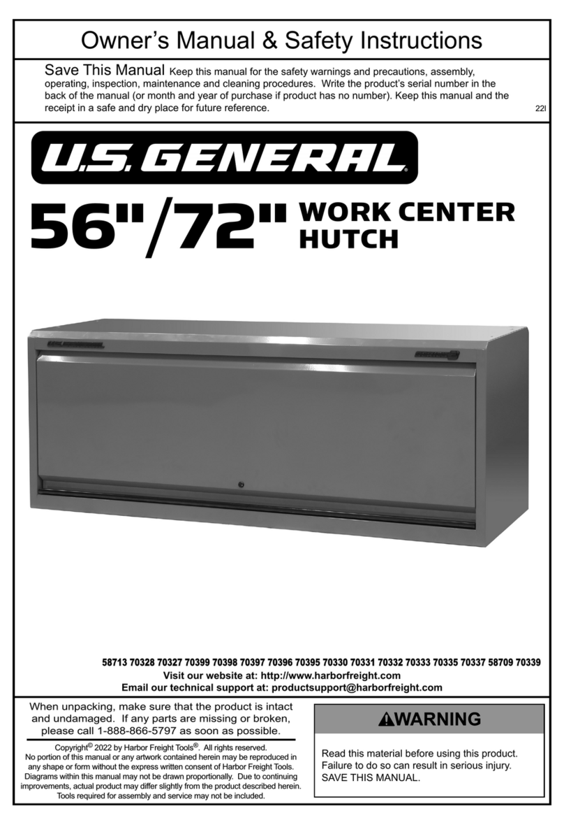 U.S. General 58713 Owner's manual & safety instructions