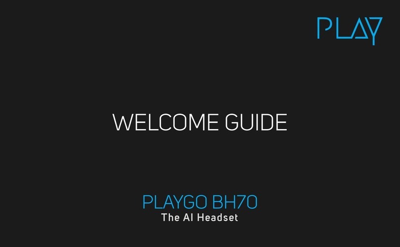 Play PLAYGO BH70 Operating and safety instructions