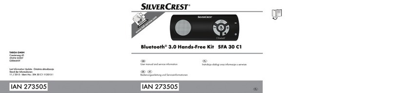 Silvercrest SFA 30 C1 Instruction sheet