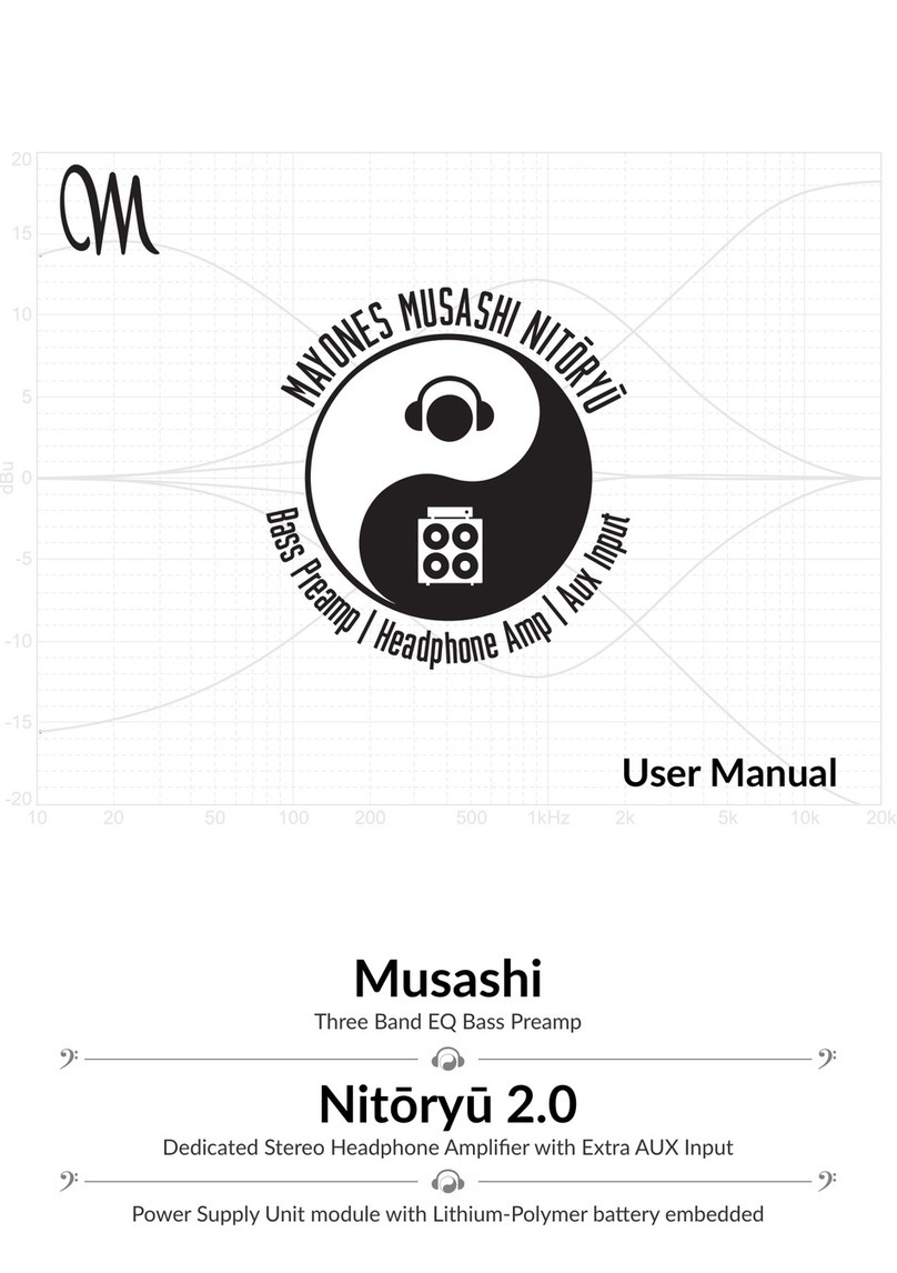 Mayones Musashi user manual