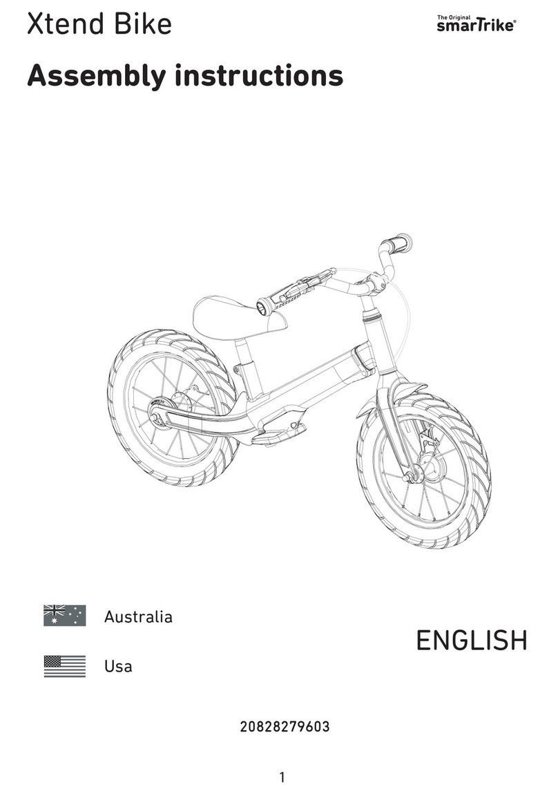 SmarTrike Xtend Bike User manual