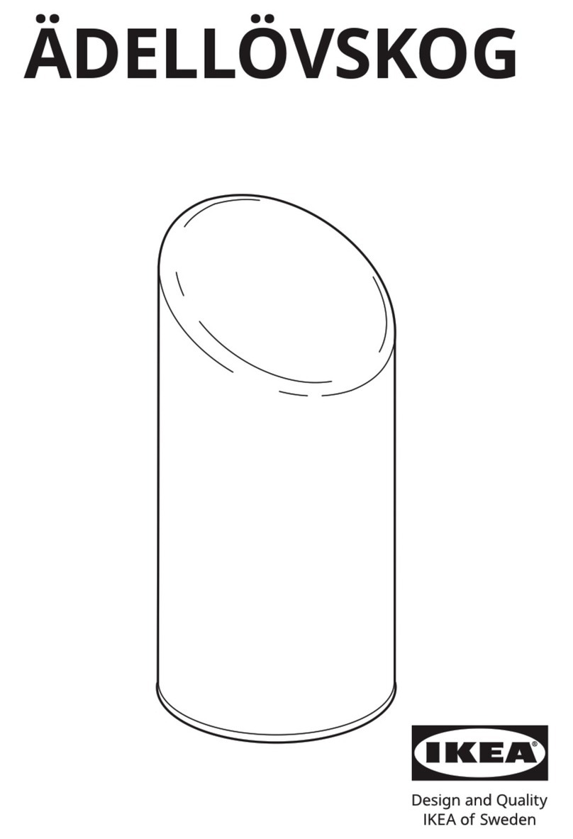 IKEA ADELLOVSKOG User manual