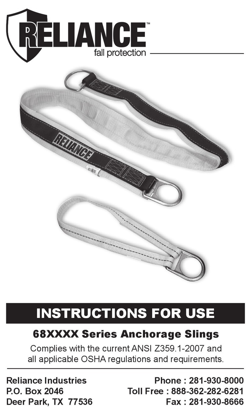 Reliance 68 Series Instructions for use