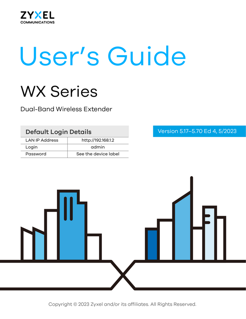 ZyXEL Communications WX Series User manual ZyXEL Communications WX Series User manual