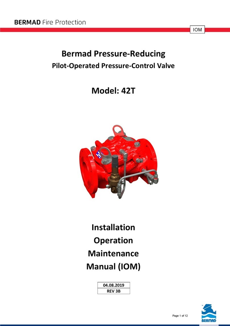 BERMAD 42T Owner's manual