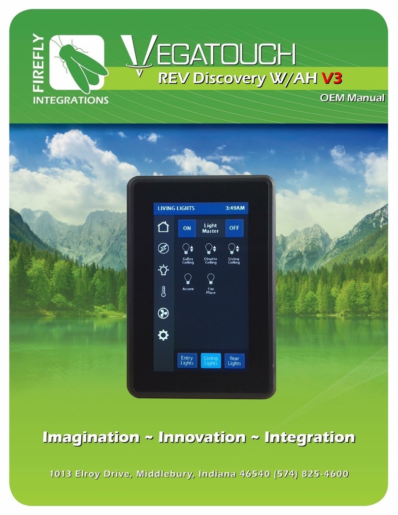 Firefly Integrations VEGATOUCH REV Discovery W/AH V3 Installation and operation manual