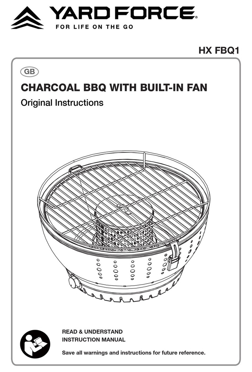 Yard force HX FBQ1 Original instructions