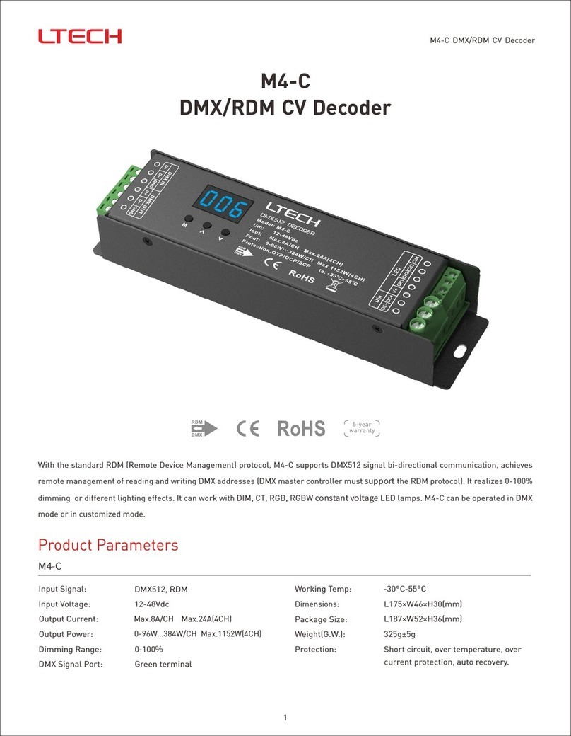 Ltech M4-C User manual