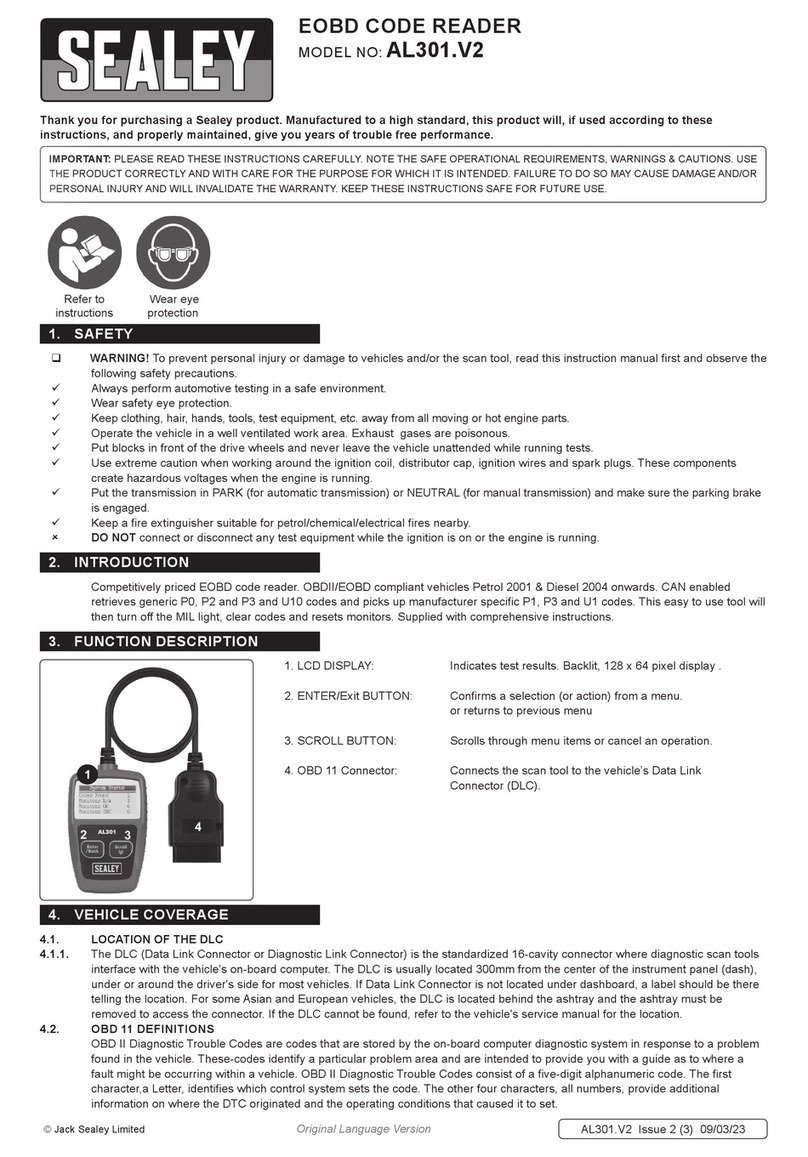 Sealey AL301.V2 User manual