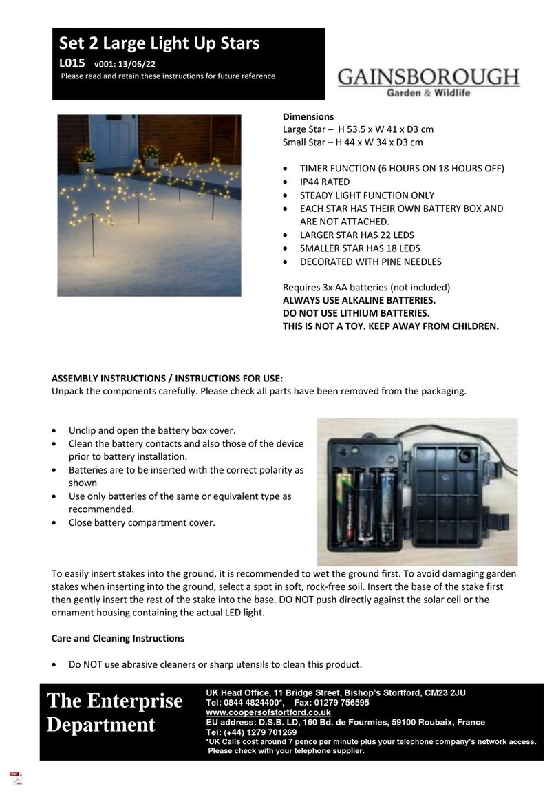 Gainsborough L015 user manual