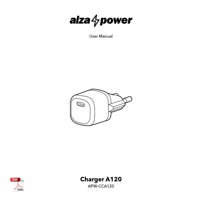 AlzaPower A120 User manual
