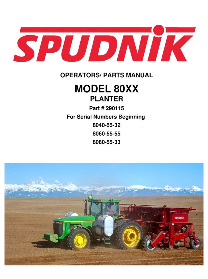 Spudnik 80 Series Operator's manual