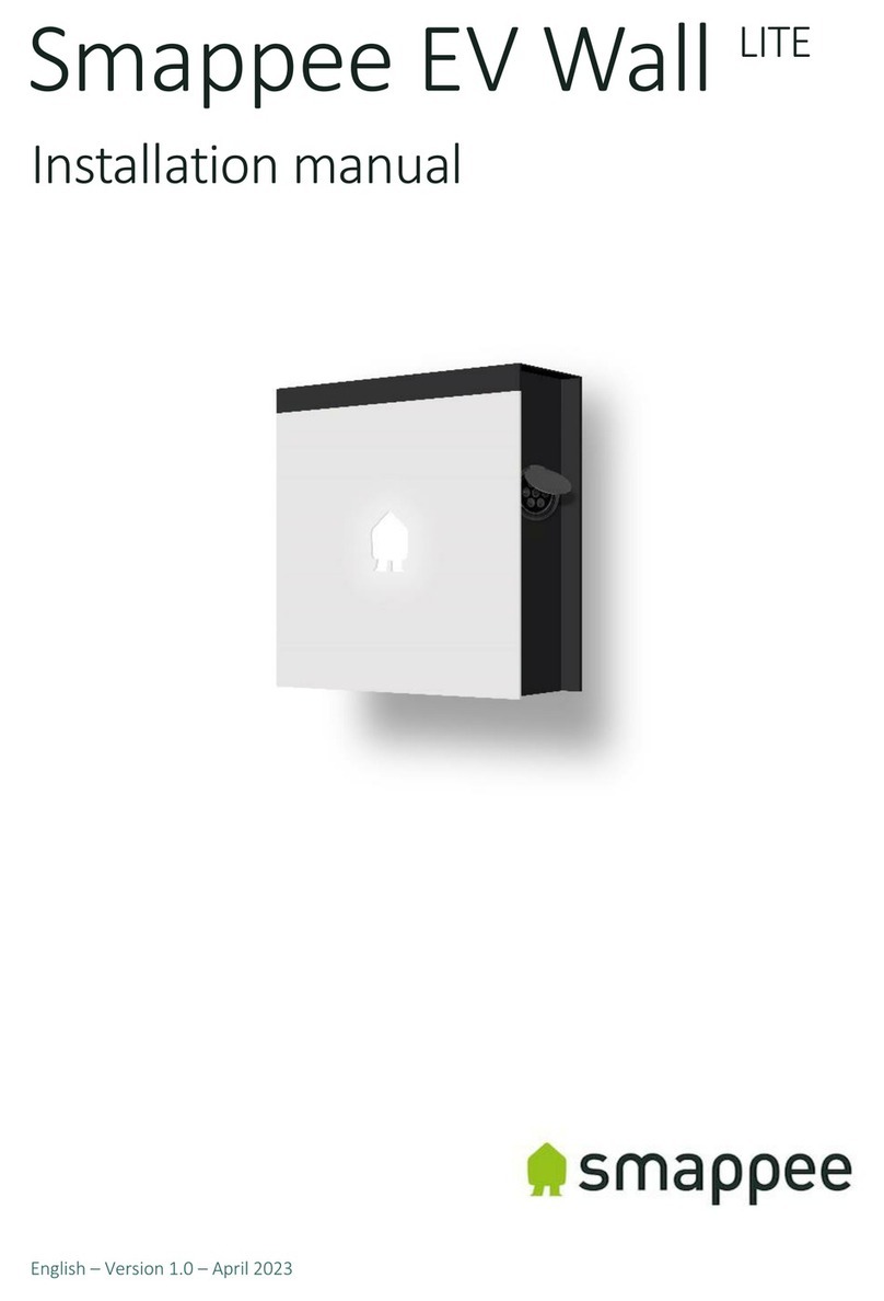 Smappee EV Wall EVWL-332-BR-E-W installation manual