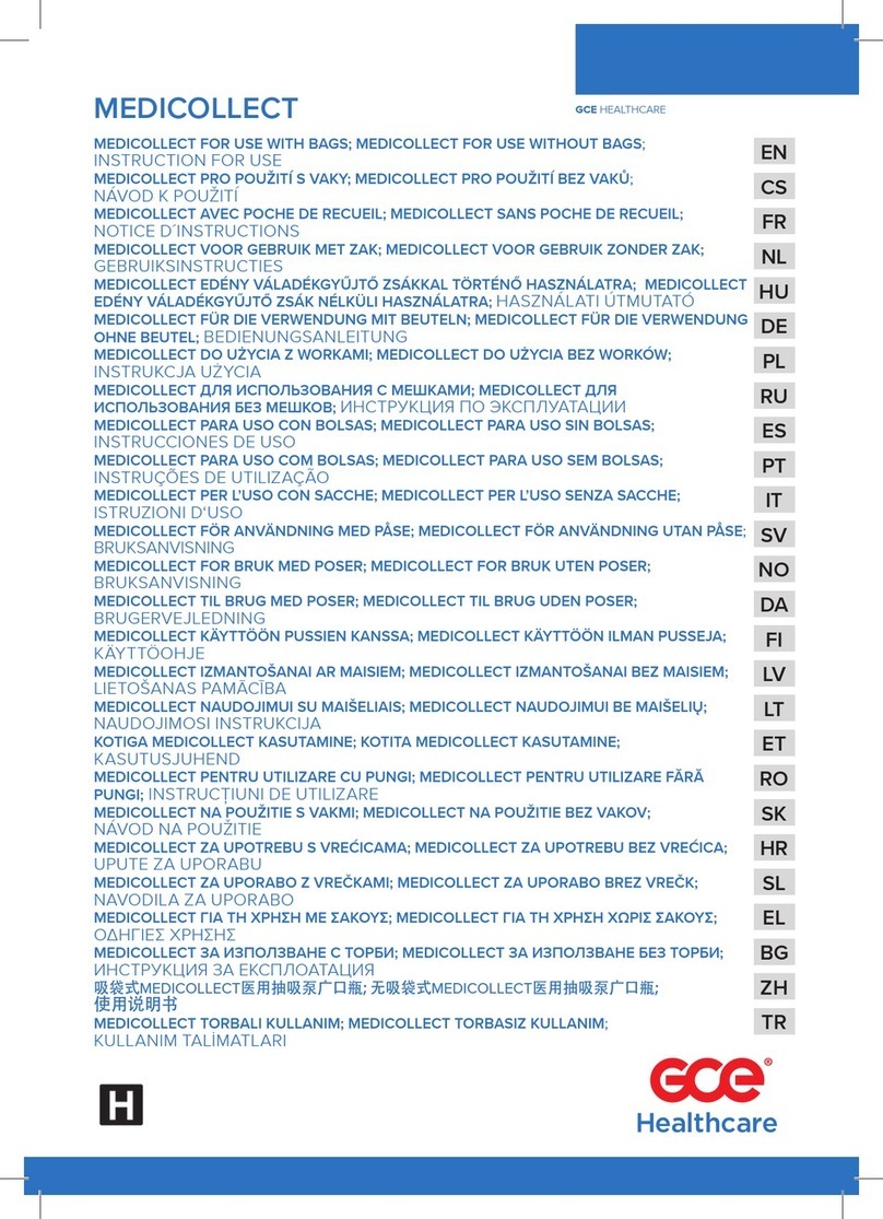 GCE MEDICOLLECT Instructions for use