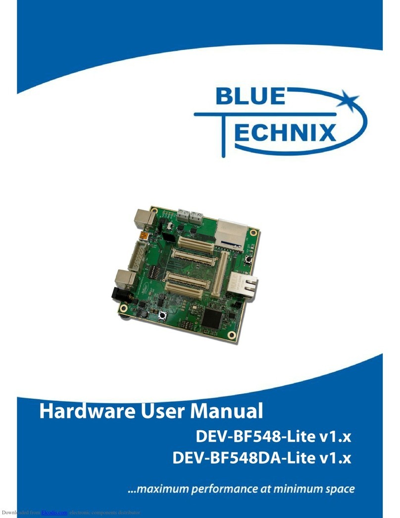 Blue Technix DEV-BF548-Lite v1.x Hardware user manual