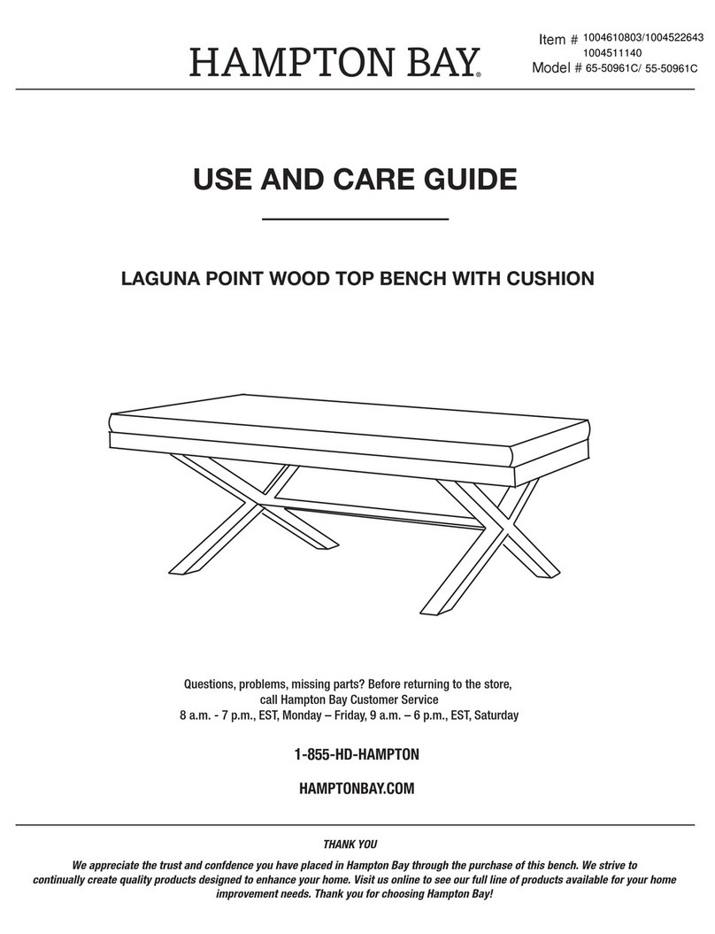 HAMPTON BAY LAGUNA 65-50961C User manual HAMPTON BAY LAGUNA 65-50961C User manual