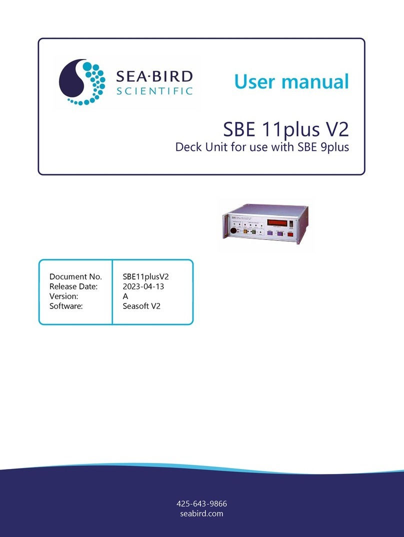 Sea-Bird Scientific SBE 11plus V2 User manual