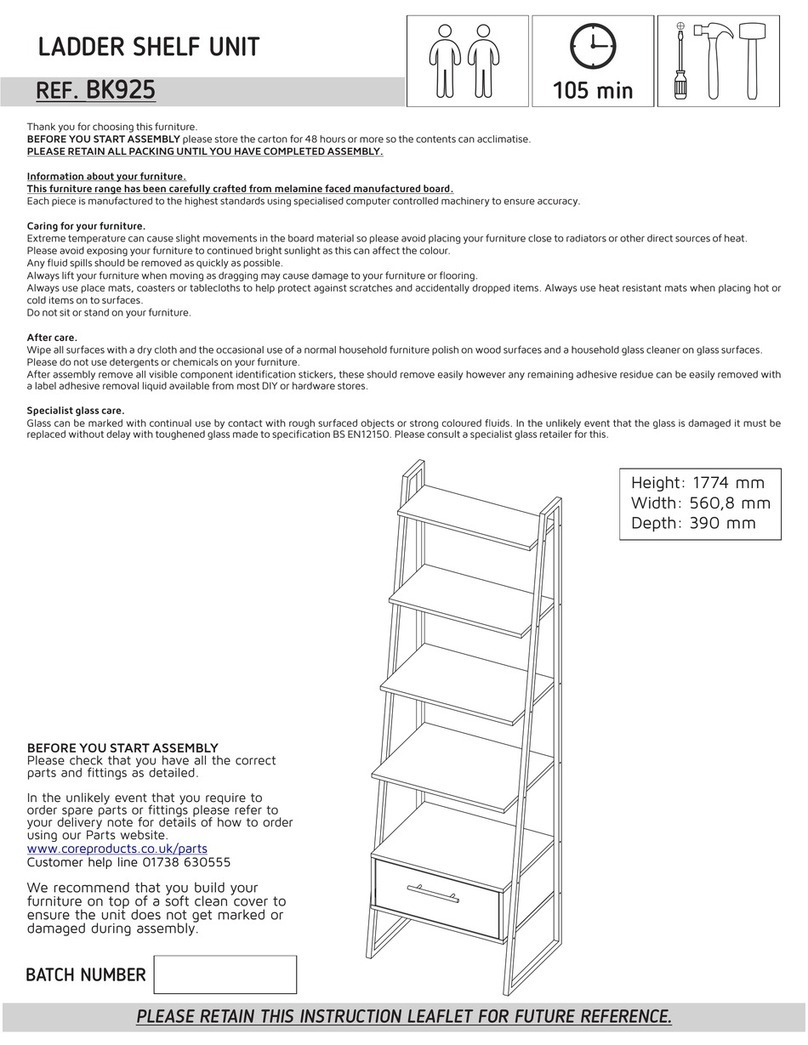 Core Products BK925 manual