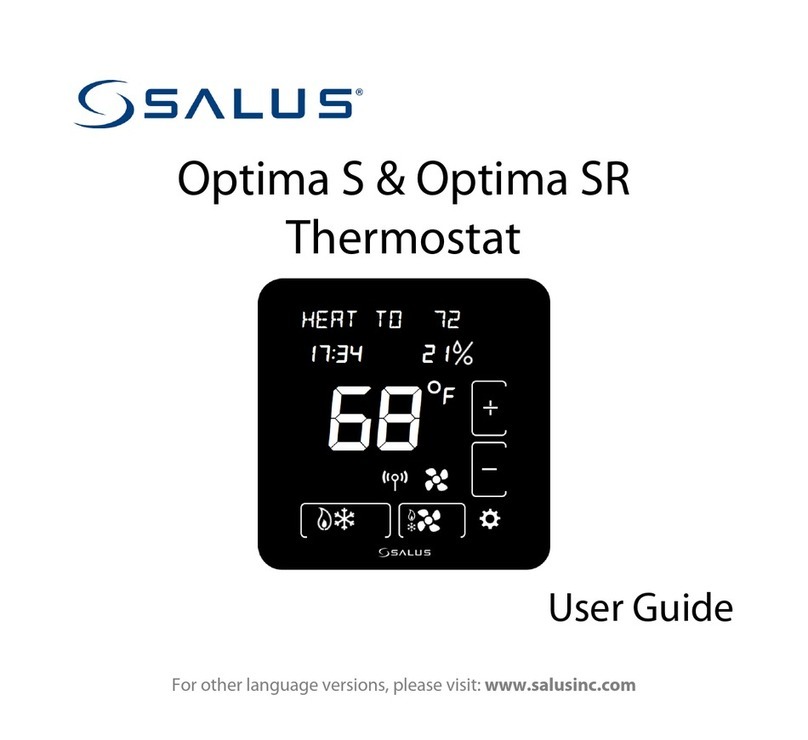 Salus Optima S User manual