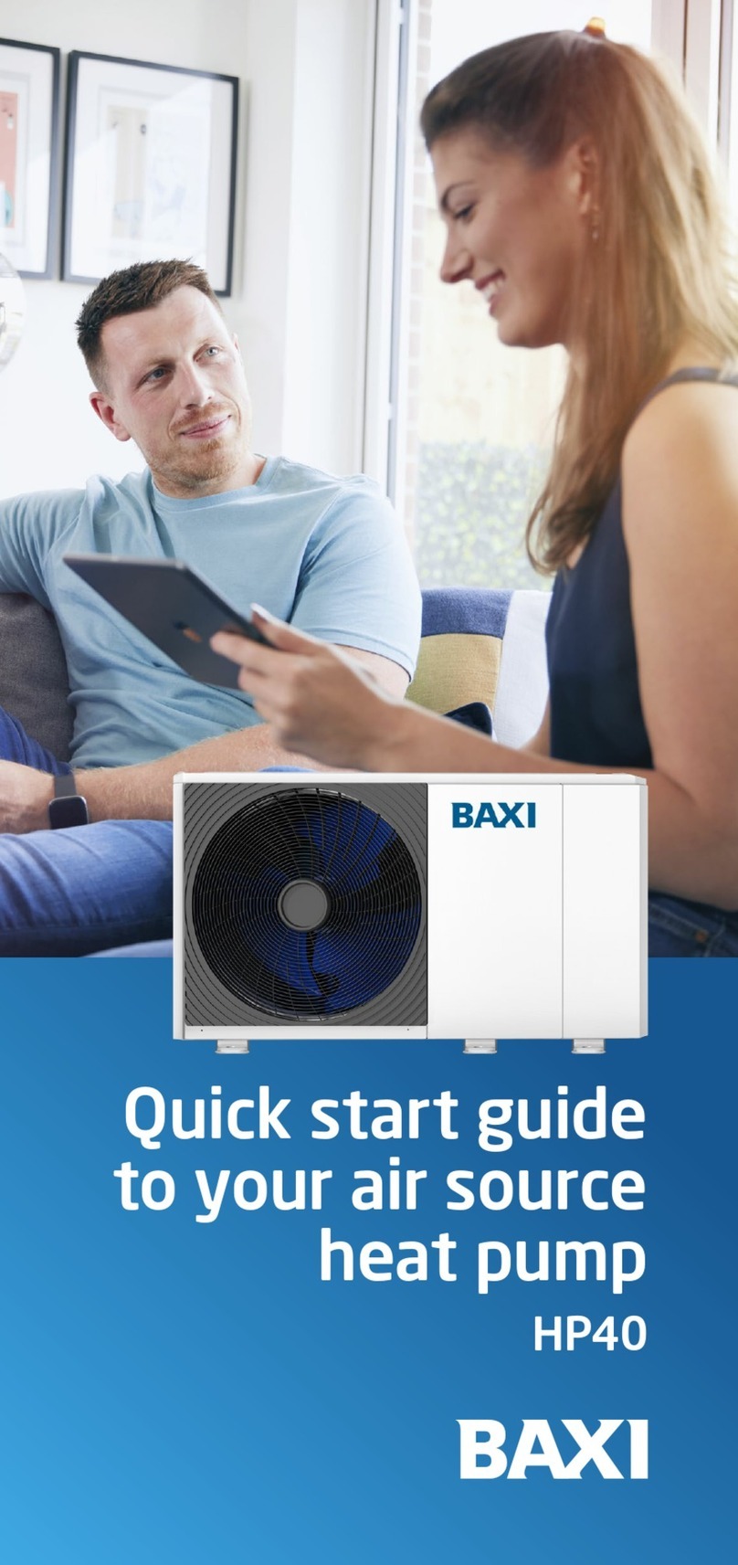 Baxi HP40 User manual