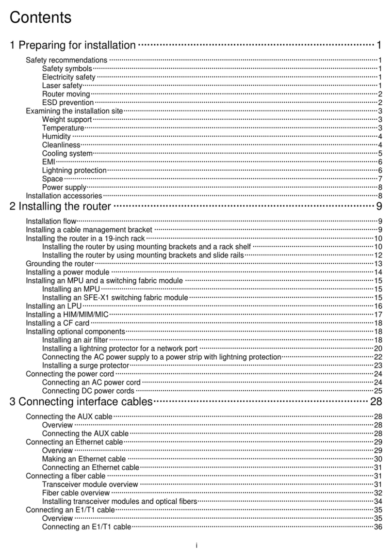 H3C SR6600-X User manual