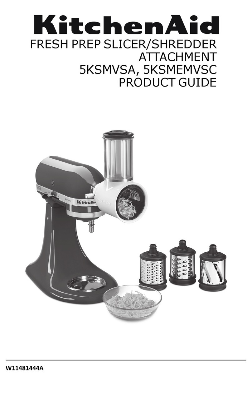 KitchenAid 5KSMVSA Product guide