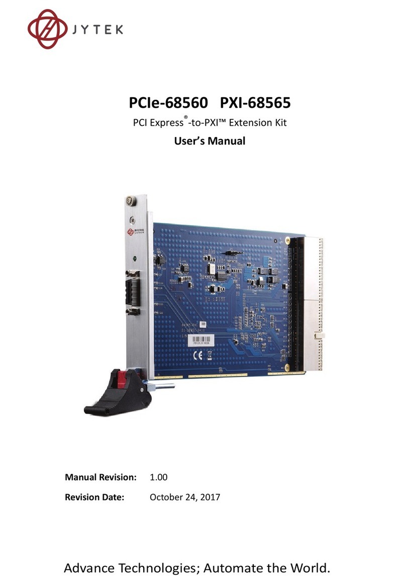 JYTEK PCIe-68560 user manual
