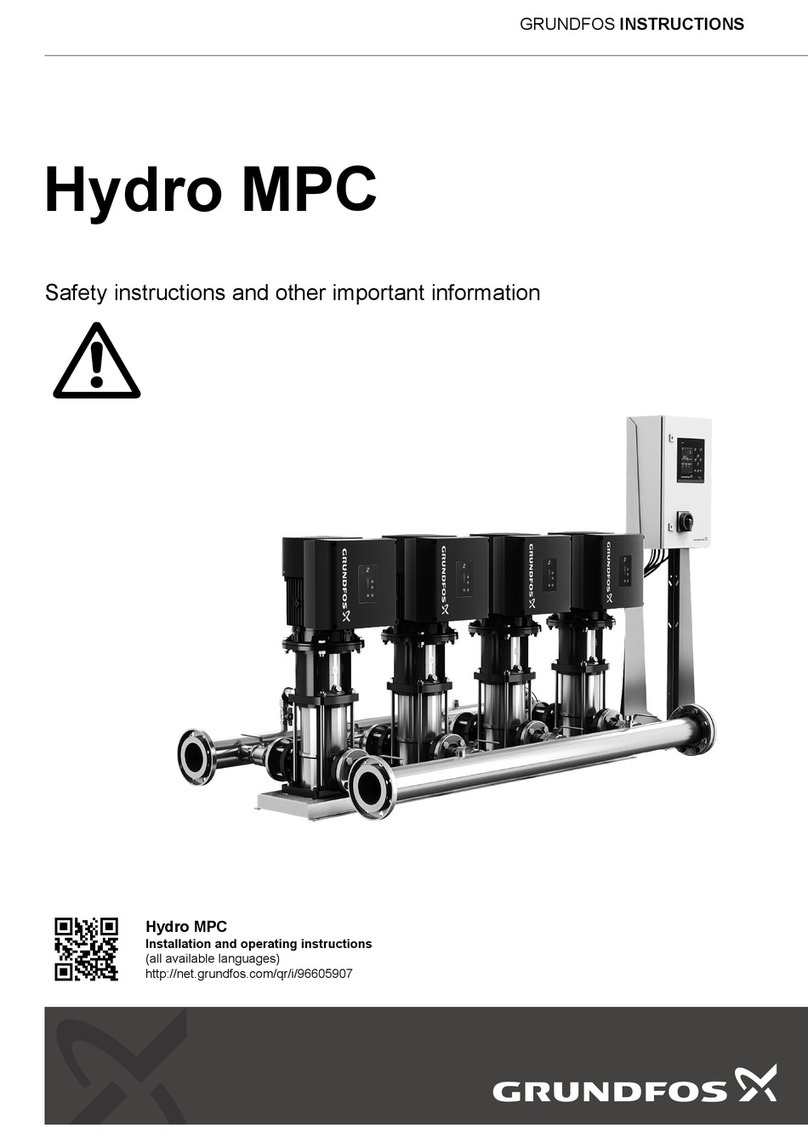 Grundfos HYDRO MPC User manual