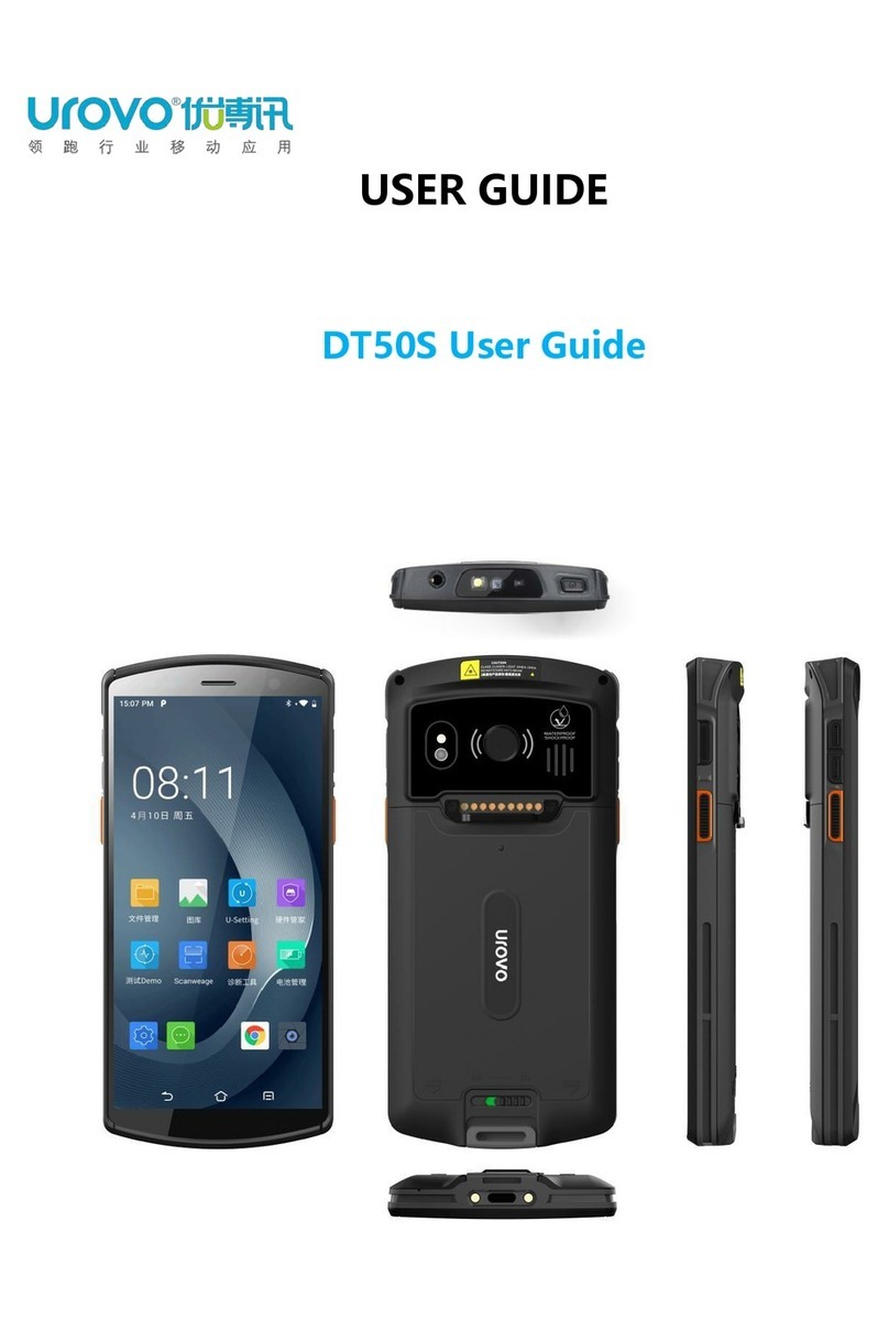 UROVO DT50S User manual