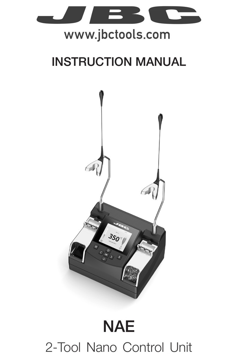 jbc NAE Series User manual