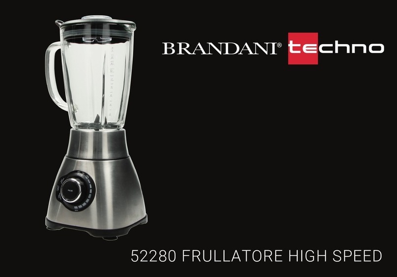 Brandani techno 52280 instruction manual