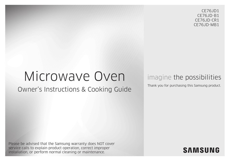 Samsung CE76JD1 Manual