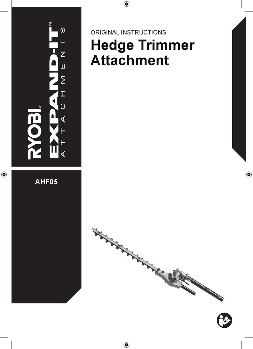 Ryobi EXPAND-IT AHF05 Original instructions