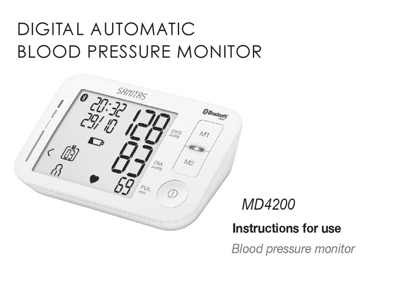 Sanitas MD4200 User manual