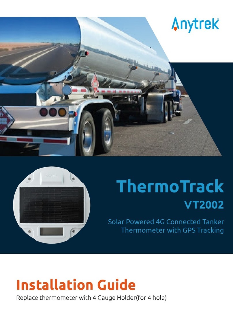 Anytrek ThermoTrack VT2002 installation guide