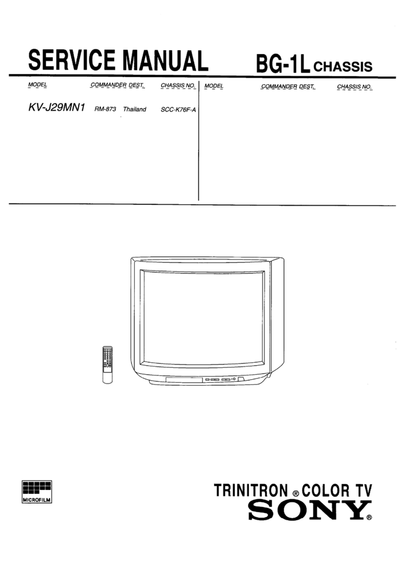 Sony KV-J29MN1 User manual
