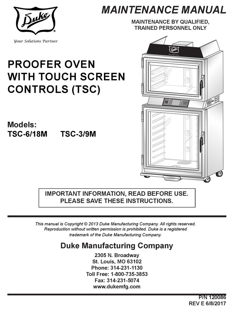 Duke TSC-6/18M User manual Duke TSC-6/18M User manual