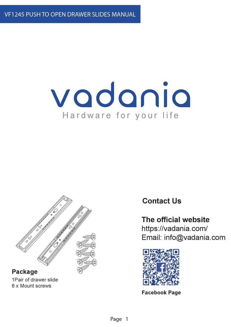 VADANIA VF1245 manual VADANIA VF1245 manual