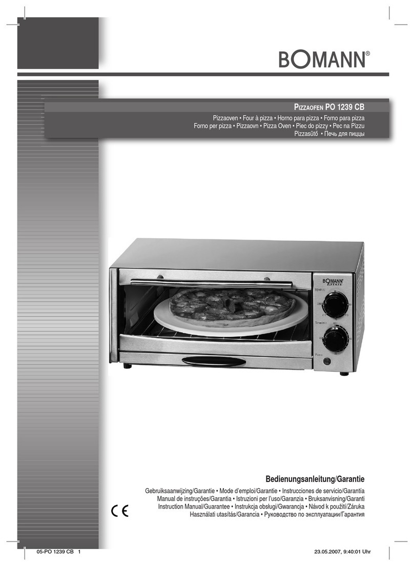 BOMANN PO 1239 CB instruction manual