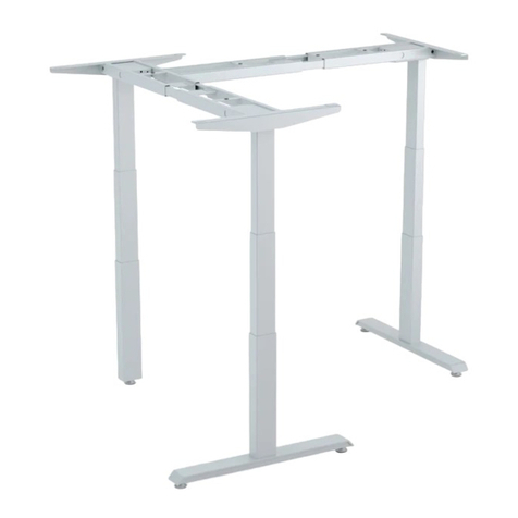 DESKHAUS APEX 3T/C Product assembly instructions