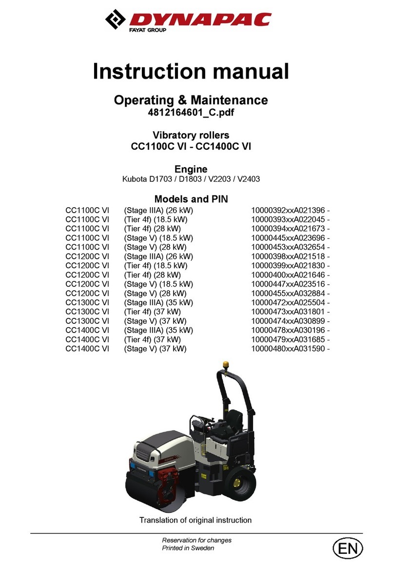 Fayat DYNAPAC CC1400C User manual